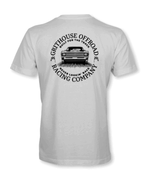 Grithouse Offroad Racing Company T-Shirt (White)
